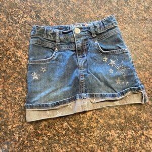 Children’s Place Jean Skort Stars size 6x/7